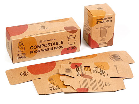 Kraft Cardboard Custom Paper Box